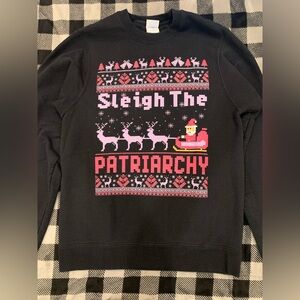 Holiday Black Patriarchy Sweatshirt